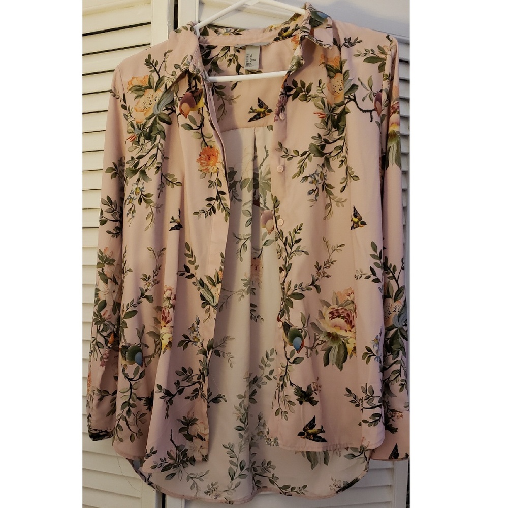 H&M FLORAL BLOUSE